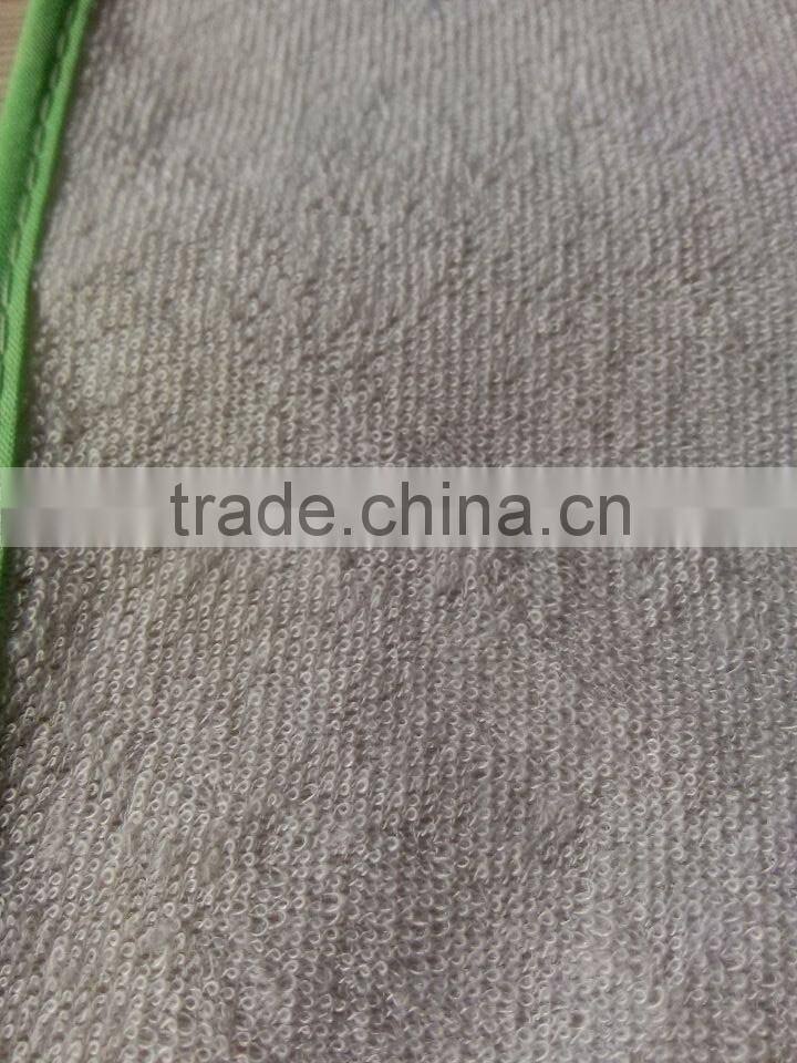 100% cotton terry jacquard bib for baby