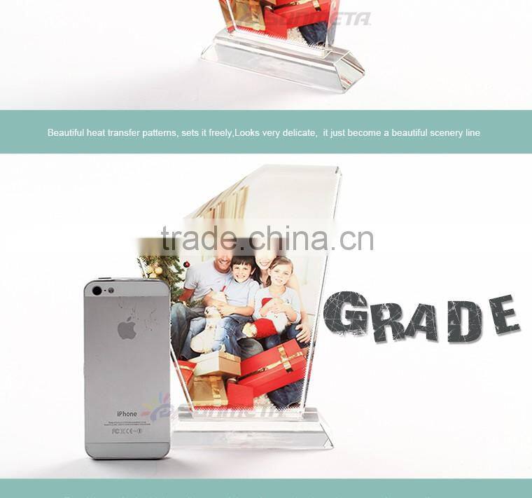 Wholesale Alibaba Sublimation Photo Frame Crystal Home Decorative Items