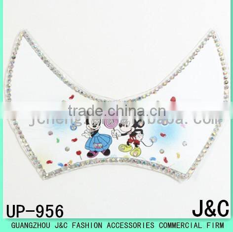 2017 Best selling cartoon Mouse child sandals shoes uppers