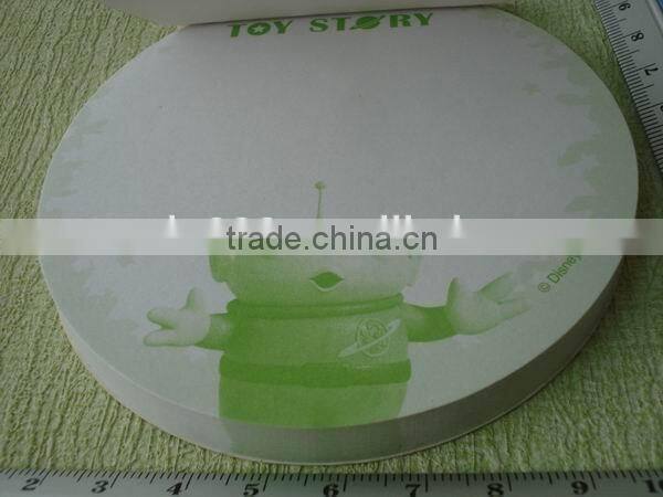 Customize fashion shaped creative design mini pocket memo pad for Promotion