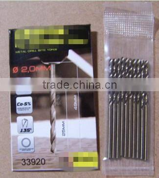 5% Co HSS Twist Drill Set