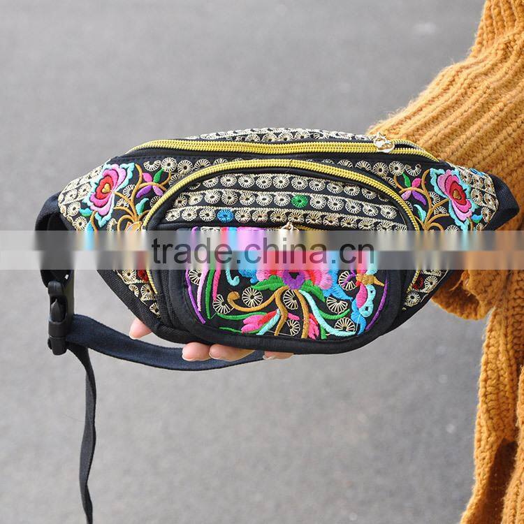 China manufacory hot sale, fashion waist bags cheap women pocket bag shoulder bag