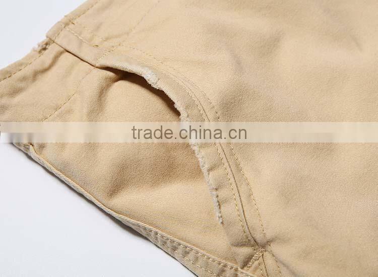 2016 New arrival promotional bright color new style layer 8 men pants school trouser beachwear