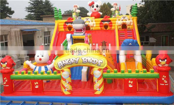 Giant kids inflatable bouncer slide for sale