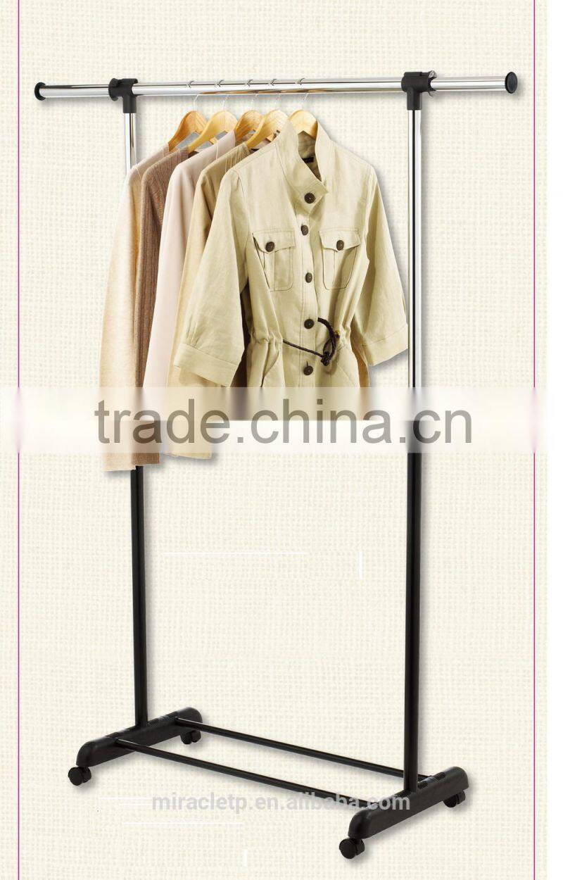 Sigle Movable Garment Rack