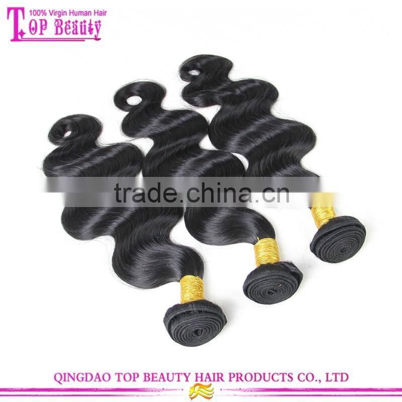 Wholesale Price Body Wave Virgin Brazilian Human Hair Weave Extension Large Stock Weft Hair Extensions