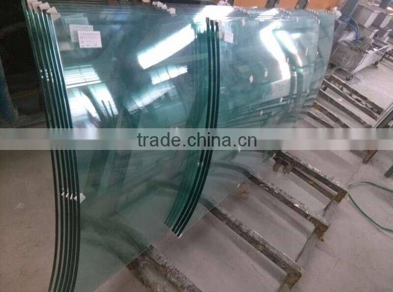 Flat kind Clear toughened glass/Bent kind tempered glass