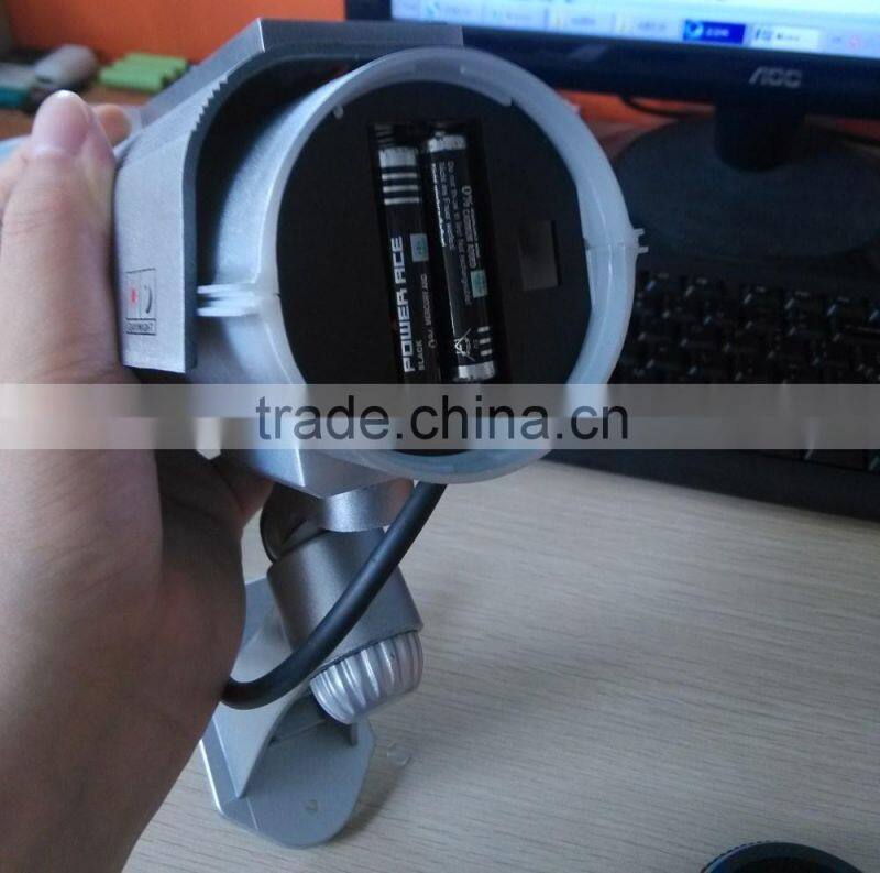 Solar powered Waterproof LED Flashing Dummy Camera