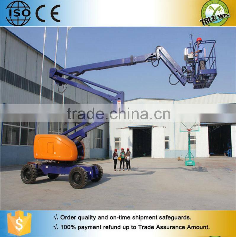 10m Diesel engine vehicle mounted boom lift platform