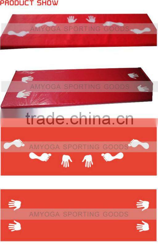 cartwheel mat / Gymnastics mat / exercise mat / kids mat / foot print mat