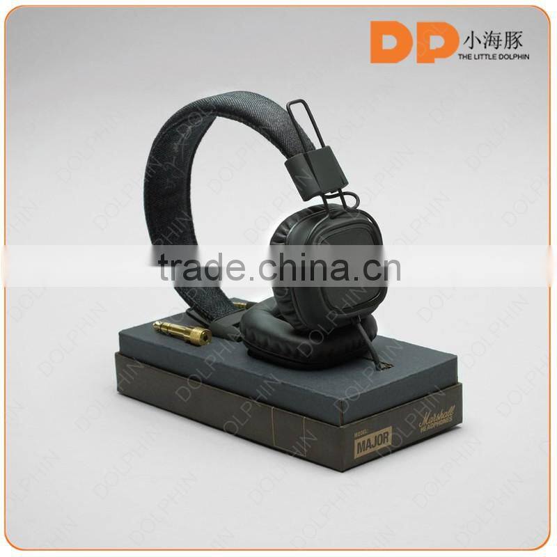 High quality top design wire headphone foldable mutil color music headband headphone for PC and latop