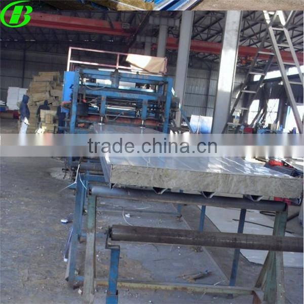 Rock wool sandwich panel