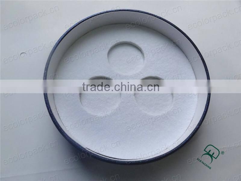 Cheap price cardboard coin display box,medal paper box with ribbon