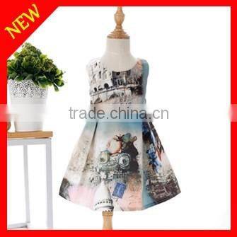 high end fashion design dress baby casual wear for kids