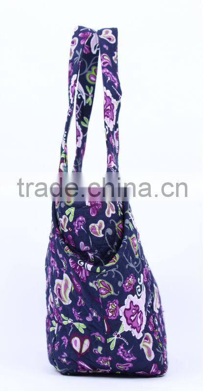 Z380 B09 QUILTED COTTON 100% SHOPPING BAG, TOTE