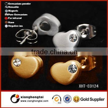 2015 stainless steel 18k gold plated jewelry set