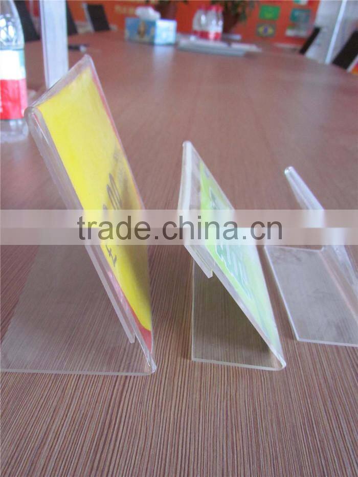 Favorable price shopping mall shopping cart advertising sign holder