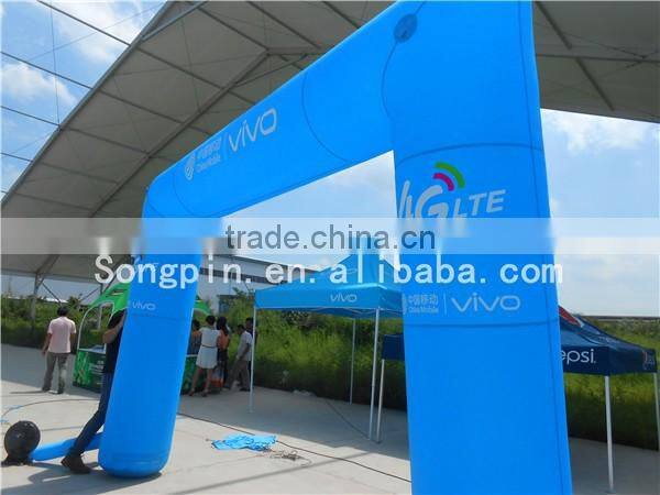 waterproof 4.5m outdoor promotion cheap inflatable arch for sale