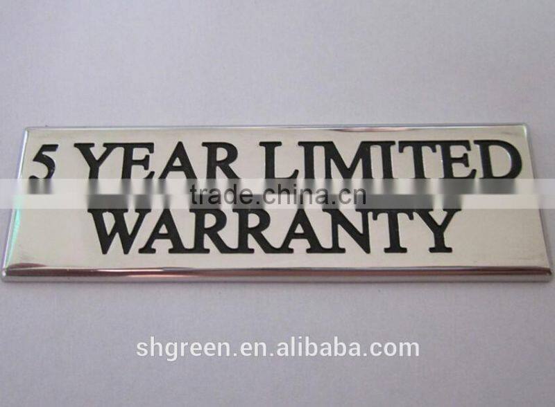 Top quality metal hangtag with key ring