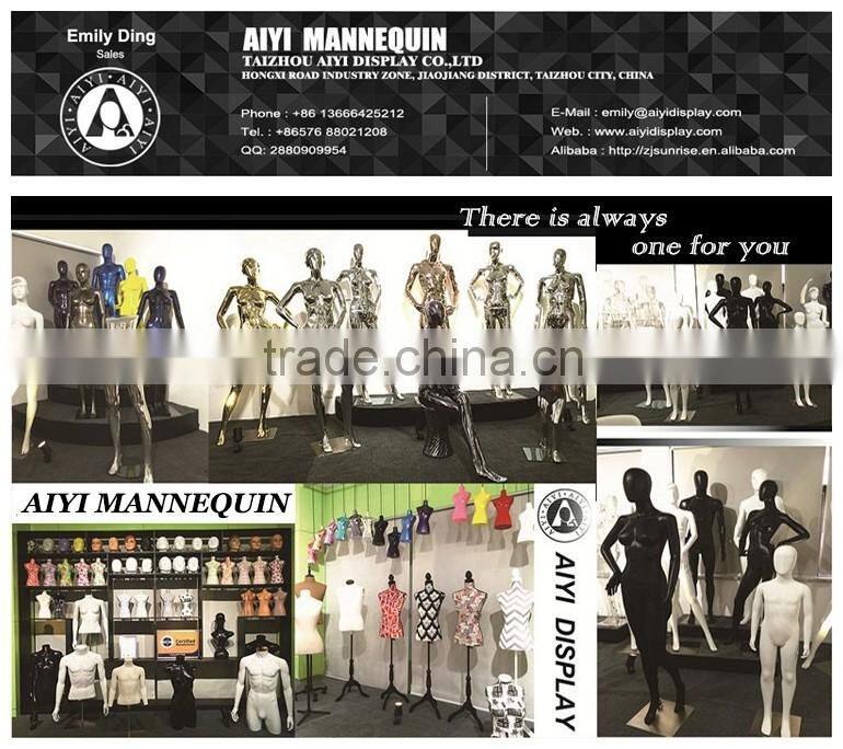 clear plastic life size display female mannequin