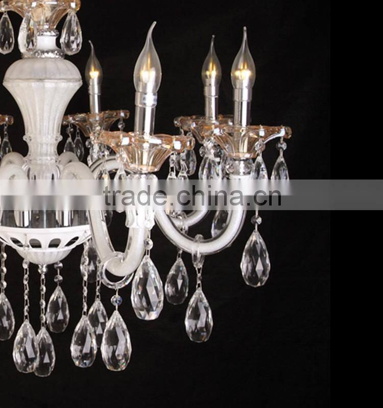 Modern Candle Light Pendant Crystal Lamp