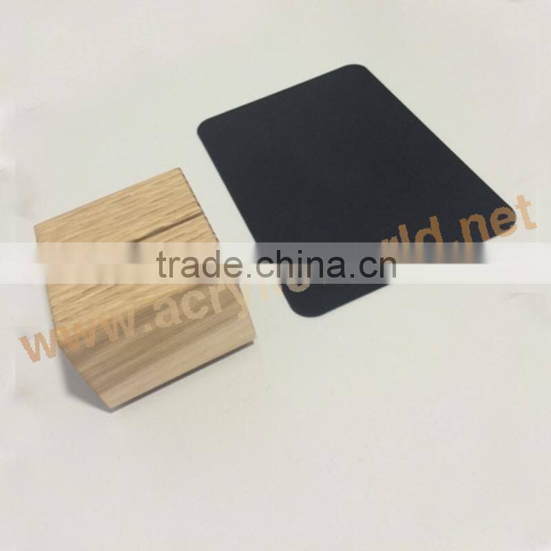 wooden menu holders for restaurants