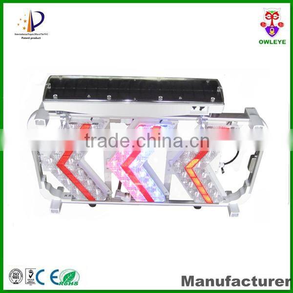 Portable Solar LED Arrow sign board for road work