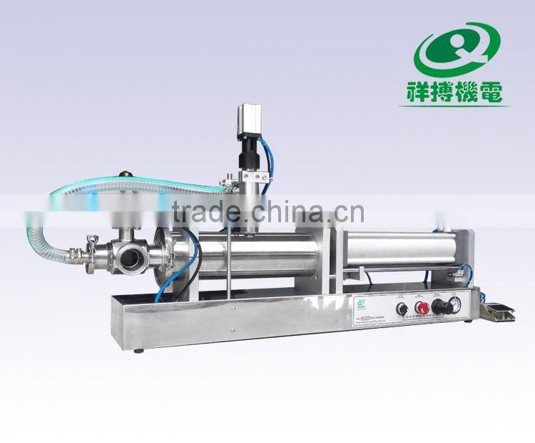 Rotary valve fruit jam filling machine