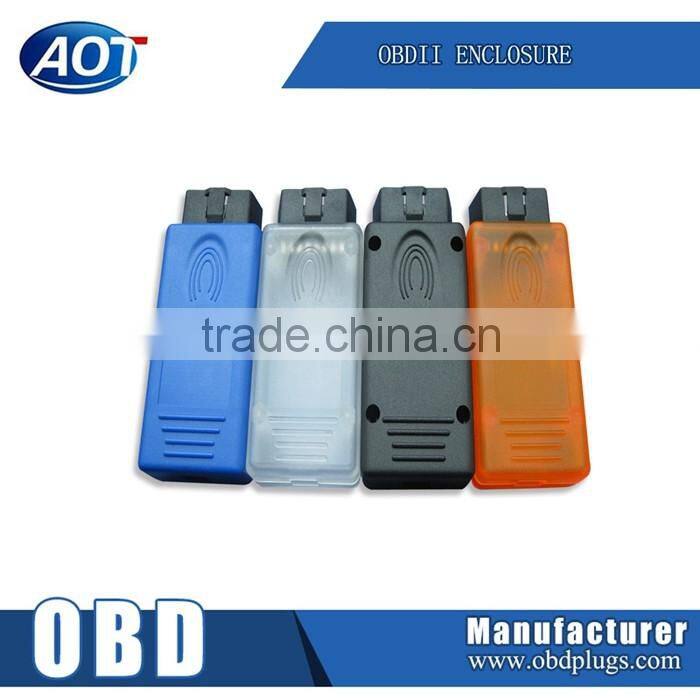 New Shell Shape Black or White Shell For OBDII With J1962 Male Connector