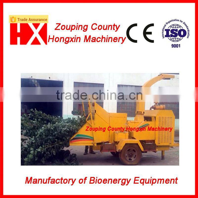 tree branch and leaf crusher machine