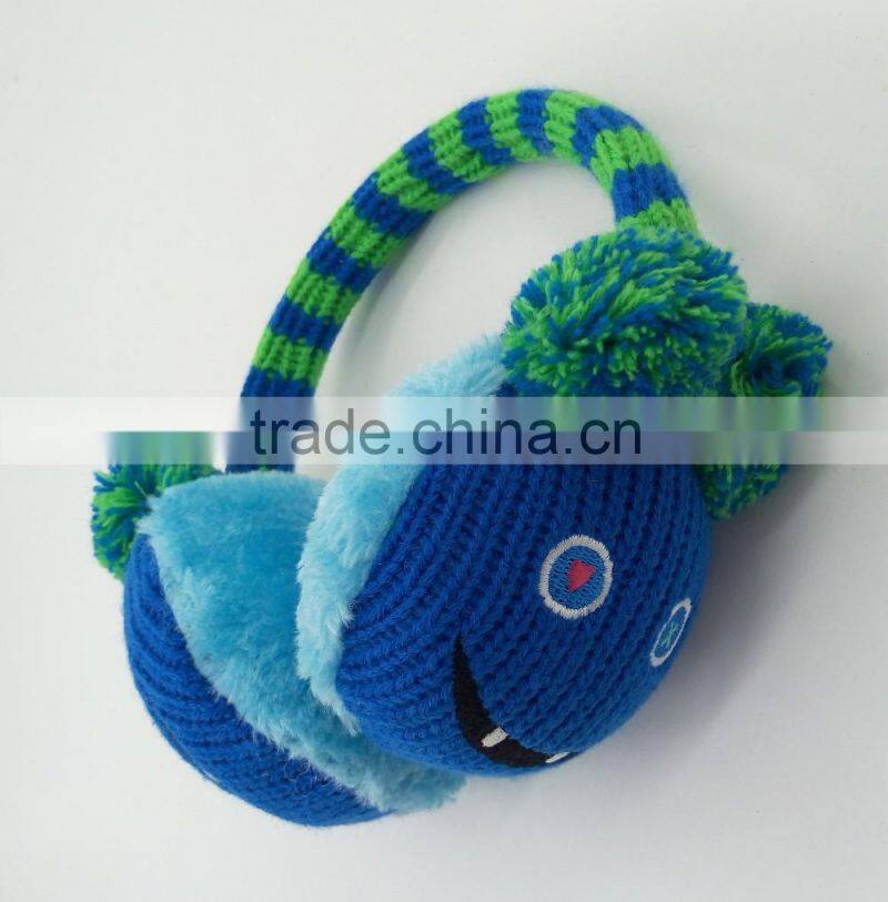 Animal Shaped Earmuffs Kids Winter