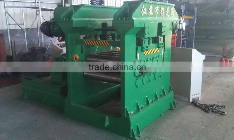 Bronx metal board straightening machine, leveller, metal roller leveling machine with low price QR-WG43-12x700