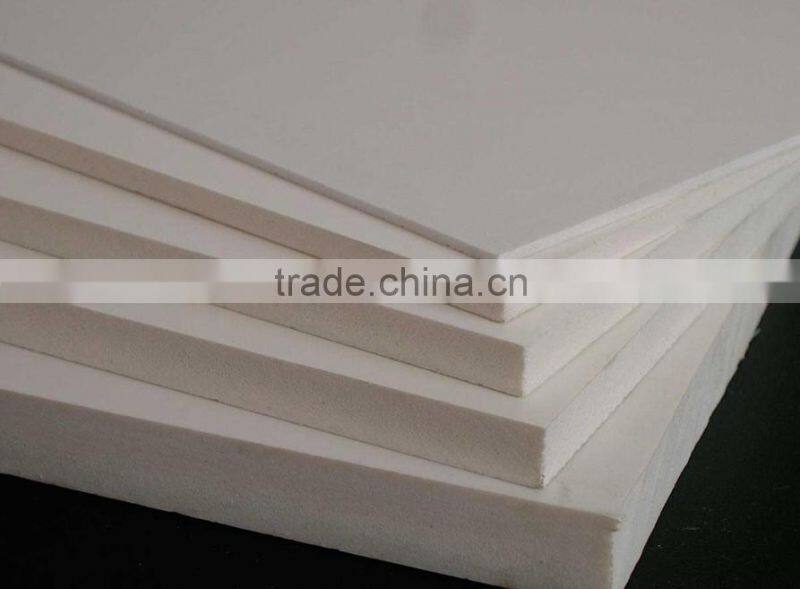 High quality pvc foam plastic extruded white pvc foam board