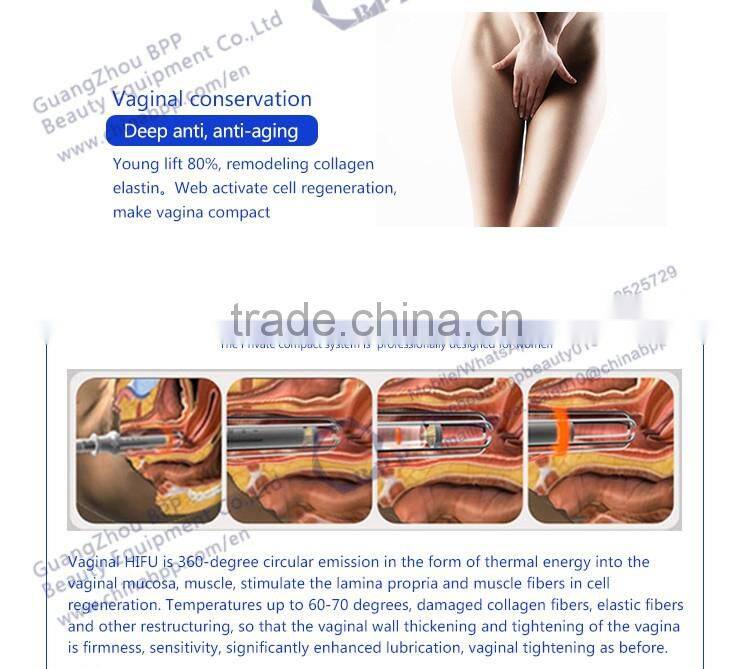 Vagina hifu system vigina tightening hifu machine