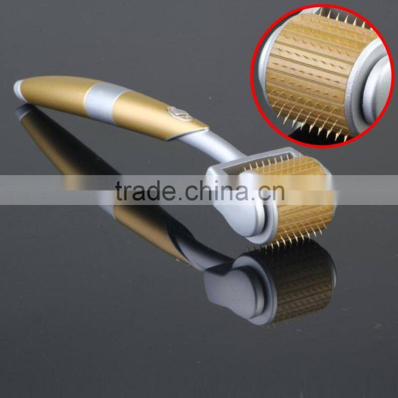 2015 Wholesale 192 needles ZGTS Titanium micro needle golden derma roller system