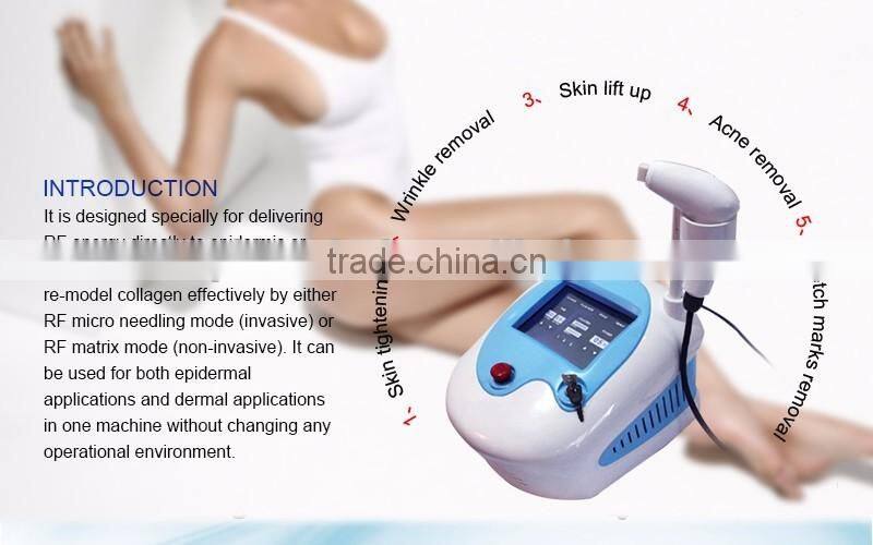 hot sale home use fractional rf for skin care and face lifting machine