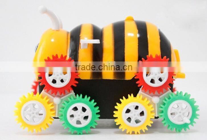 Electric Education Toy Bee Shape Tip Lorry Electric Car Model