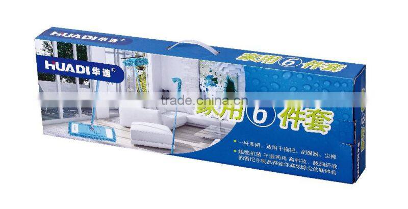 Household Cleaning Mop Duster Window Cleaner 6 piece Set Great Value HD3500-6
