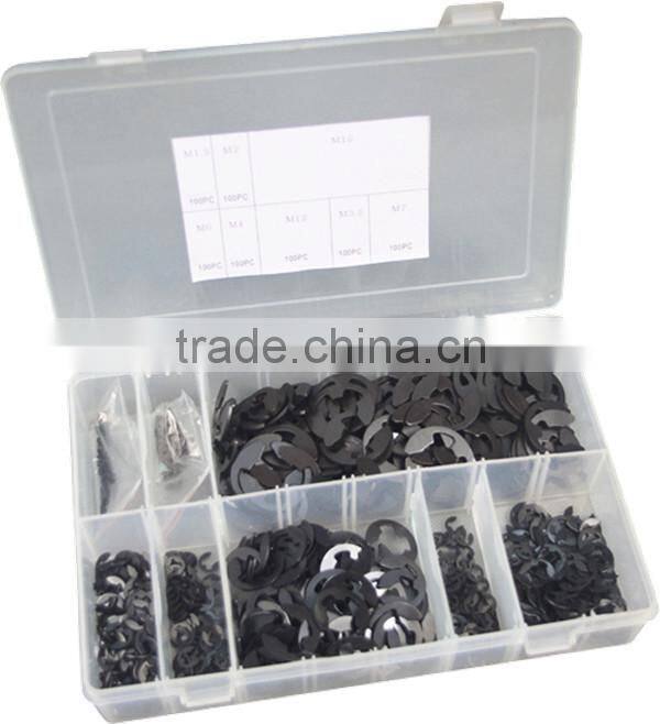 TC BV Certification 800pc Hardware Assorted E-Clip Box
