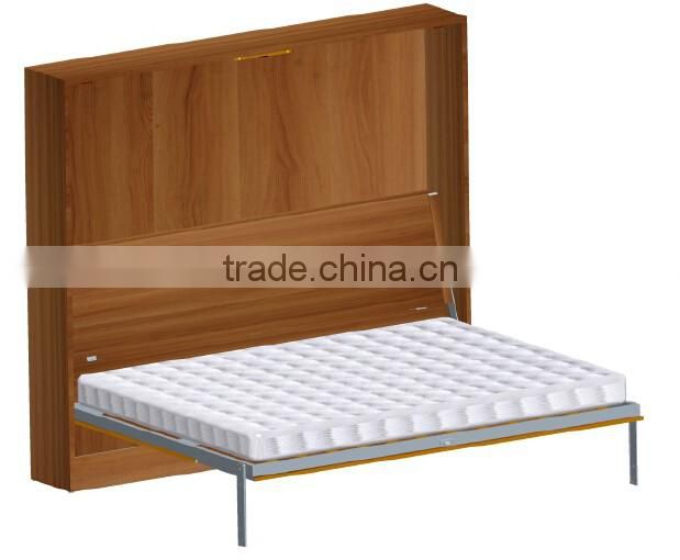 Side Mounted Hidden Wall Bed Mechanism with Automatic Vertical Legs