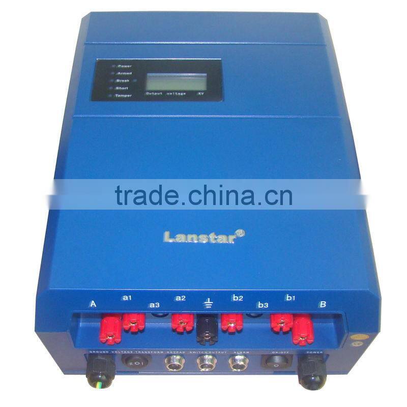 Lanstar intelligent security electric fence energizer with six line design