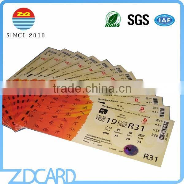 Wholesale UHF Encoding rfid Paper Ticket