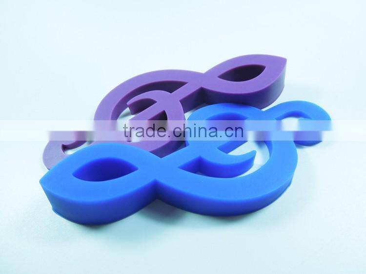 New arrival music note shape funny silicone door stops