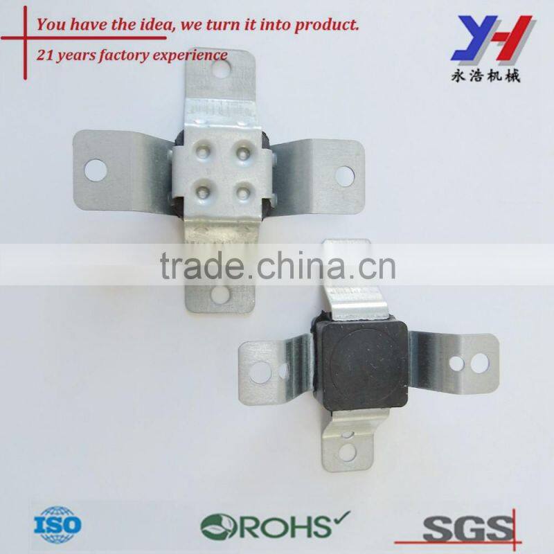 Good quality Construction rubber product, Zinc plated metal shock absorber