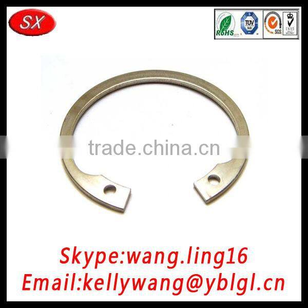 factory hot sale standard bores inner retaining rings, metal circlips for shaft made in China