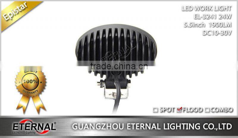 24W 5.5in off road motorcycle powersports 4x4 racing led working light driving lamp