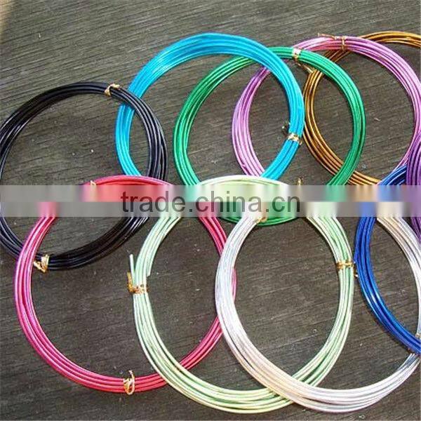 colored anodized aluminum wire/fil aluminium