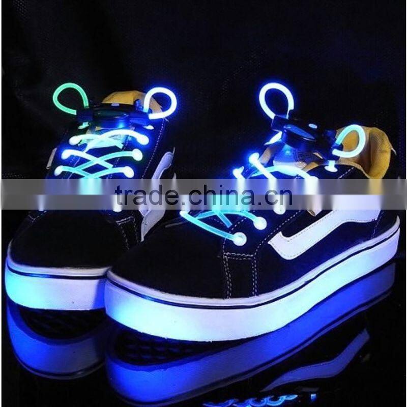 New flashing colorful glowing shoe laces ,various color,use in party,bar...Welcome OEM