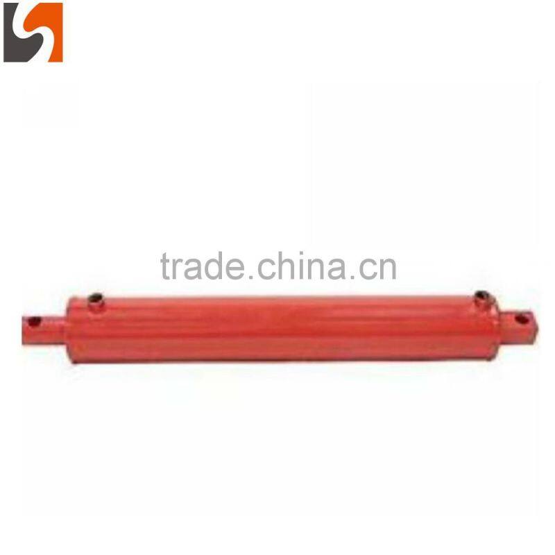 red color high quality double acting hydraulic cylinder with chromed rod made in china