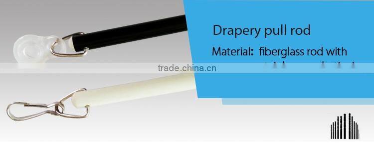 Non-conductive thermal insulation classical curtain pull stick